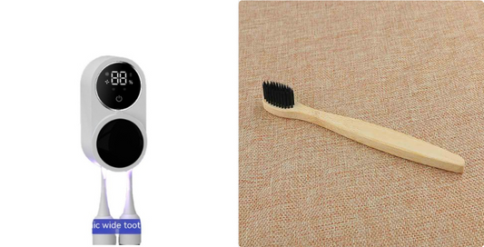 Limpiador UV PureEdge PureBrush para sanitizar cepillos y objetos personales con luz ultravioleta.
