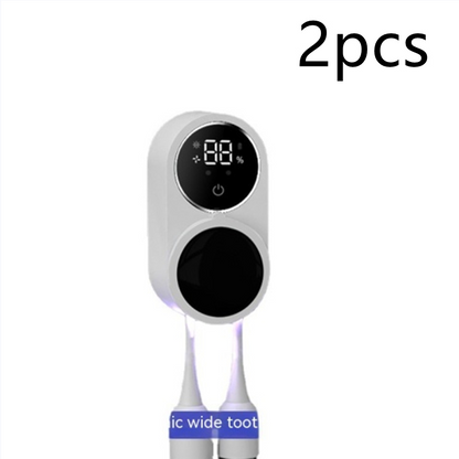 Limpiador ultravioleta PureEdge PureBrush para sanitizar cepillos y objetos personales con luz UV.